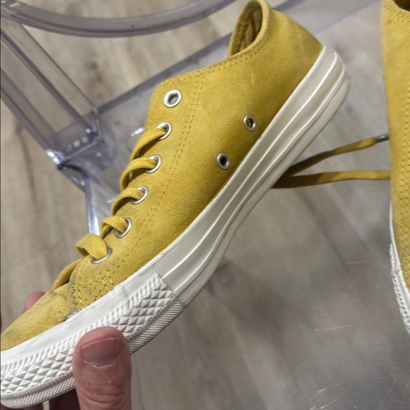 Converse Women's Mustard Yellow Sneakers - Picture 2 of 4